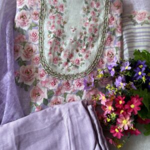 Linen floral